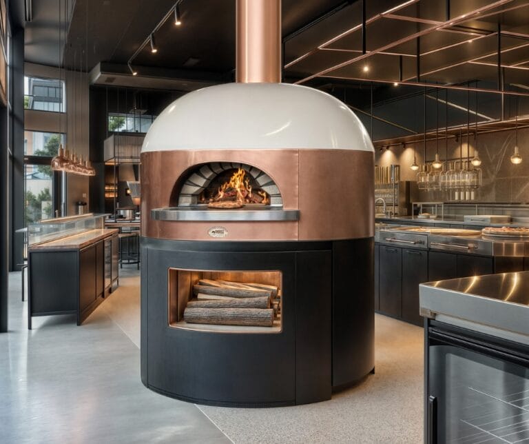 forno a legna per pizzeria